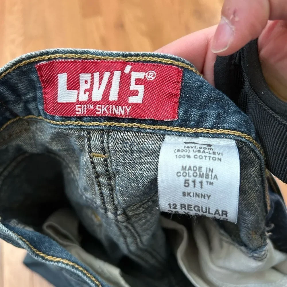 Boys Levi’s 511 Skinny Jeans